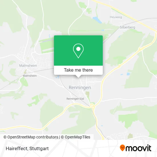 Карта Haireffect