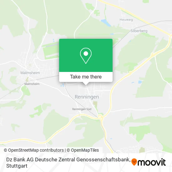 Карта Dz Bank AG Deutsche Zentral Genossenschaftsbank