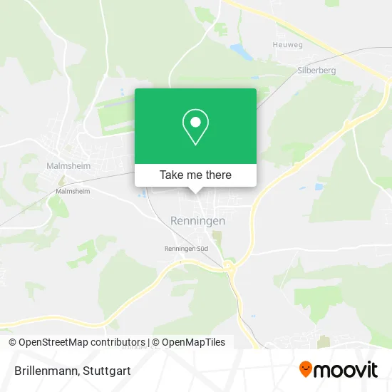 Карта Brillenmann