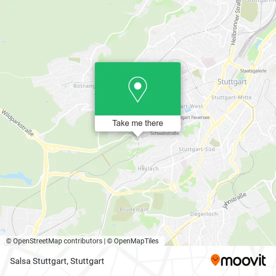 Карта Salsa Stuttgart