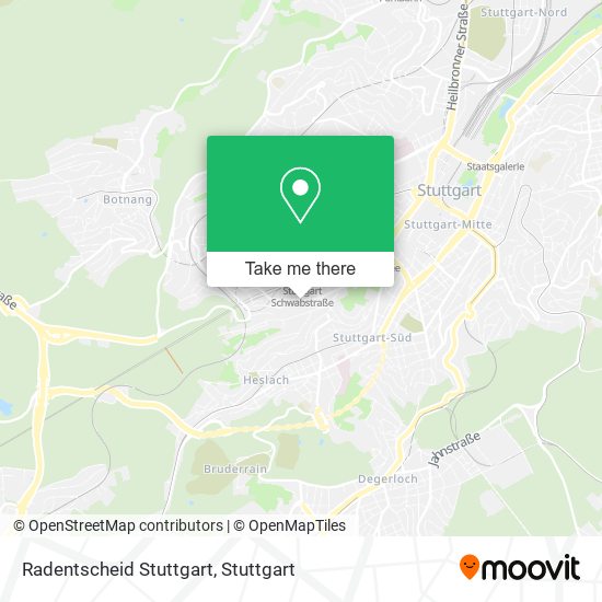 Карта Radentscheid Stuttgart