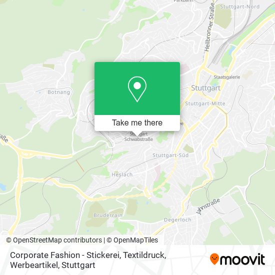 Corporate Fashion - Stickerei, Textildruck, Werbeartikel map