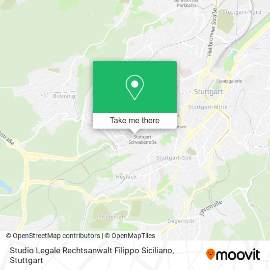 Карта Studio Legale Rechtsanwalt Filippo Siciliano