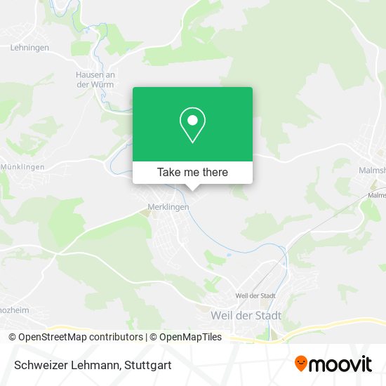 Schweizer Lehmann map