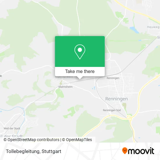 Карта Tollebegleitung