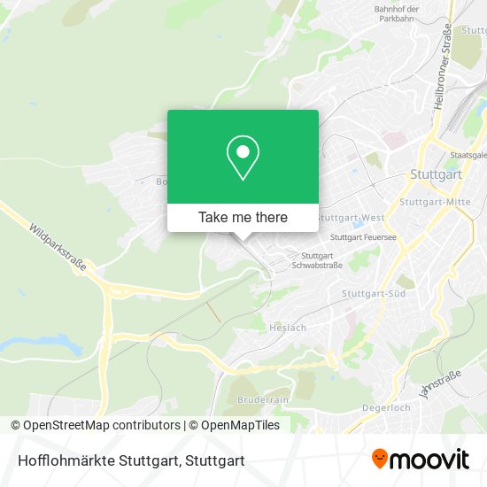 Hofflohmärkte Stuttgart map