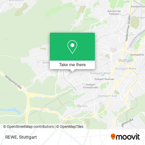 REWE map