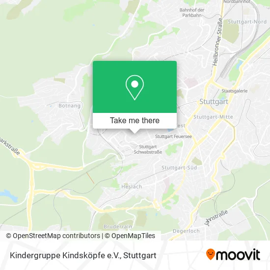Карта Kindergruppe Kindsköpfe e.V.
