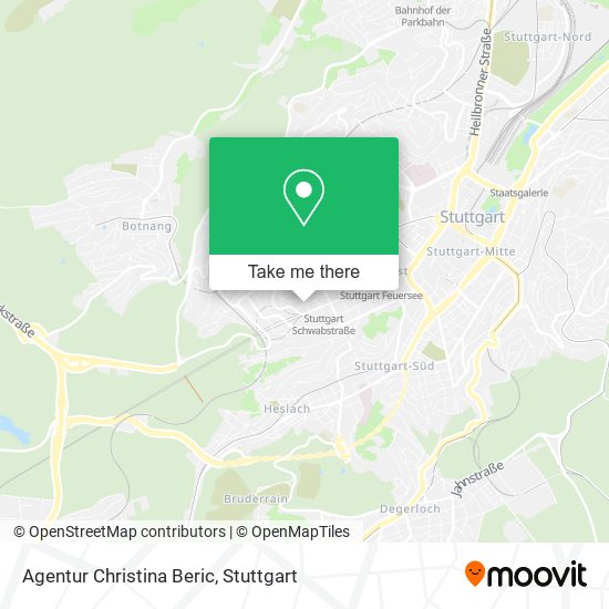 Agentur Christina Beric map