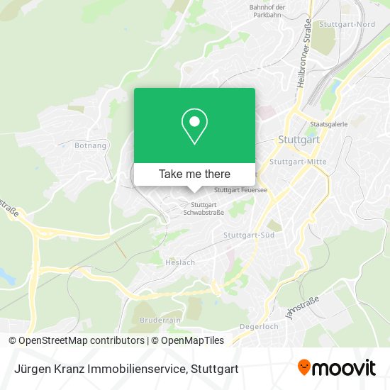 Jürgen Kranz Immobilienservice map