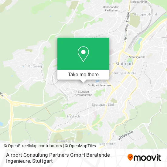 Карта Airport Consulting Partners GmbH Beratende Ingenieure