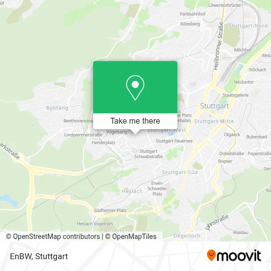 EnBW map