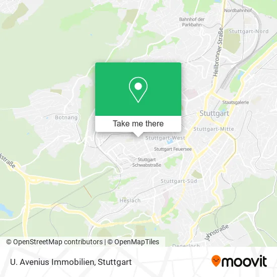 Карта U. Avenius Immobilien