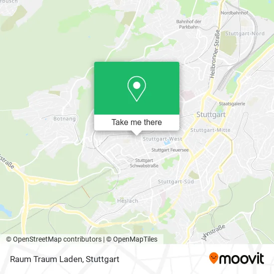 Карта Raum Traum Laden