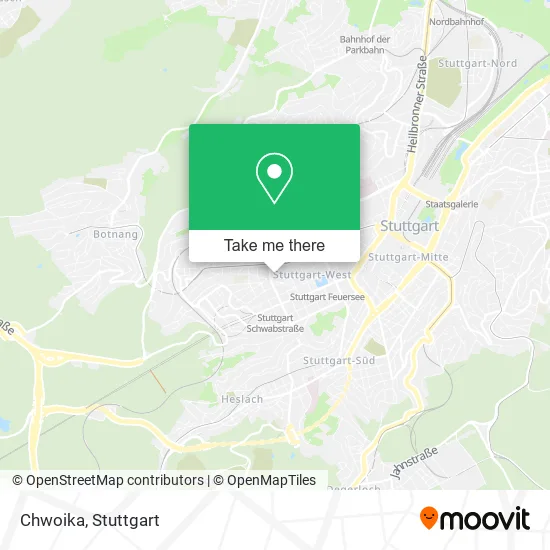 Карта Chwoika