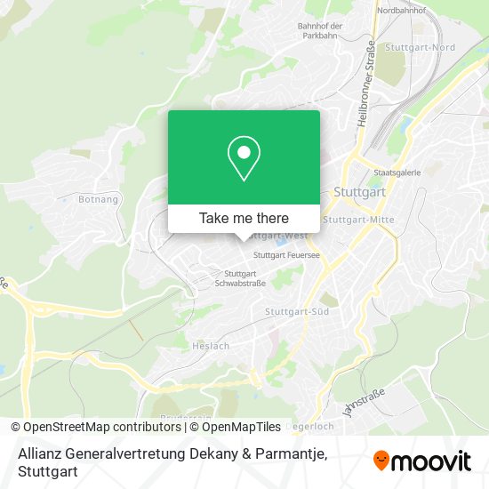 Allianz Generalvertretung Dekany & Parmantje map