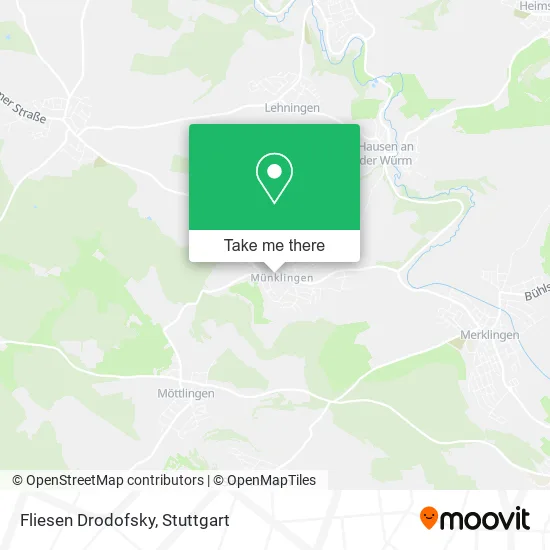 Карта Fliesen Drodofsky