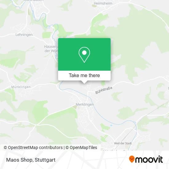Карта Maos Shop