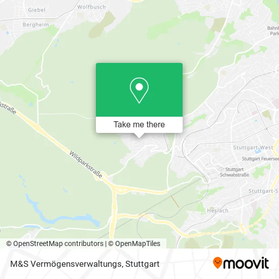 Карта M&S Vermögensverwaltungs