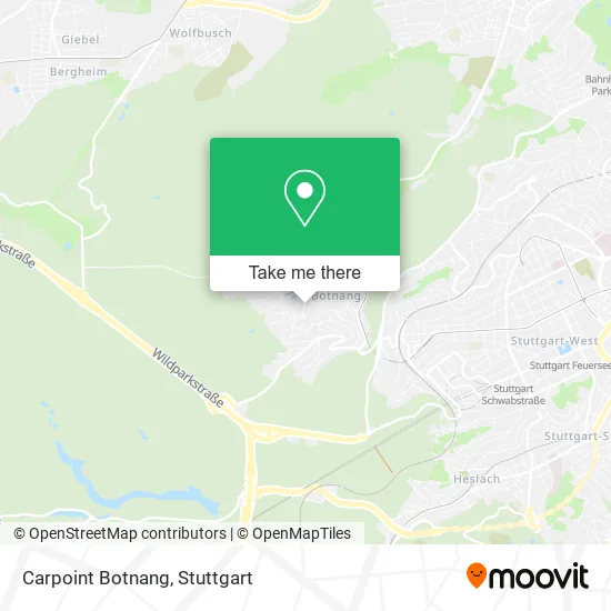 Карта Carpoint Botnang