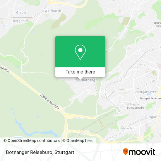 Botnanger Reisebüro map