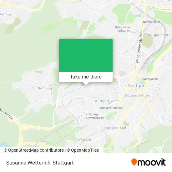 Карта Susanne Wetterich