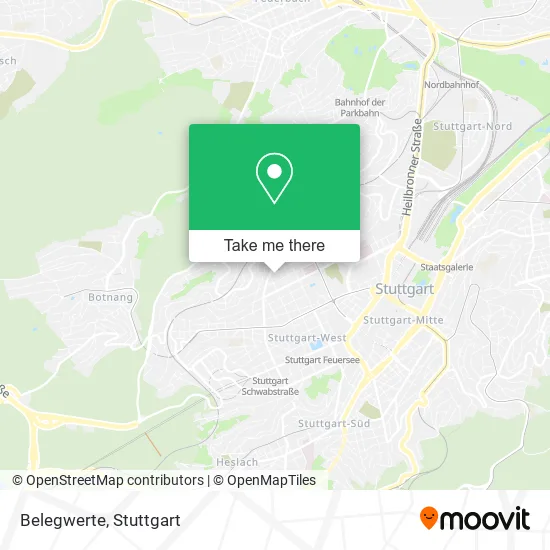 Карта Belegwerte