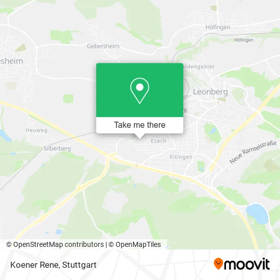 Карта Koener Rene