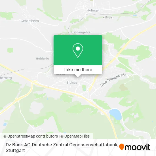 Карта Dz Bank AG Deutsche Zentral Genossenschaftsbank