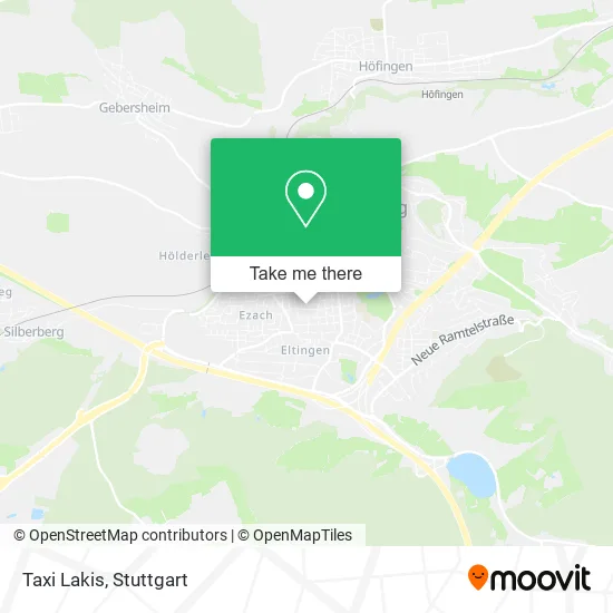 Карта Taxi Lakis