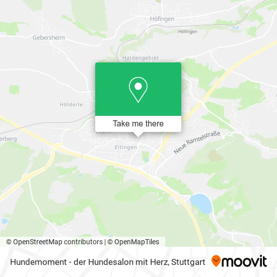 Карта Hundemoment - der Hundesalon mit Herz