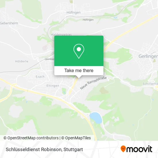 Карта Schlüsseldienst Robinson