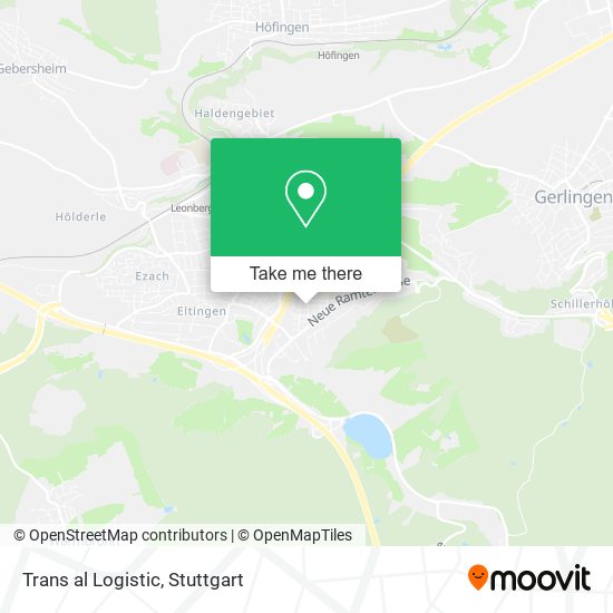 Карта Trans al Logistic