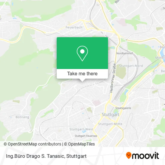 Карта Ing.Büro Drago S. Tanasic