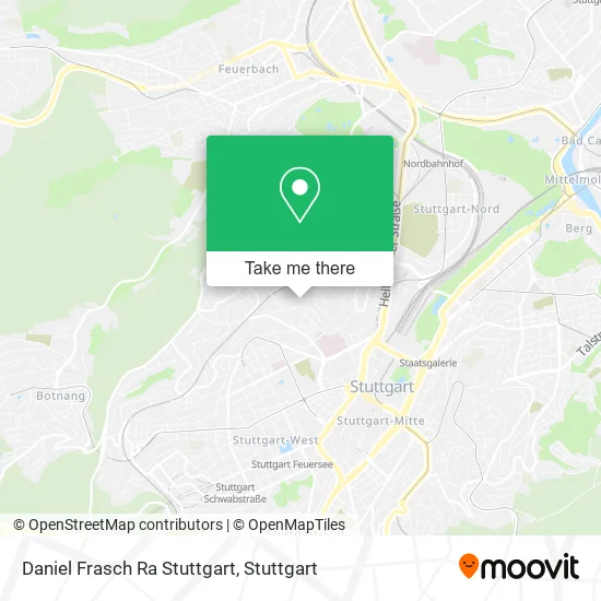 Карта Daniel Frasch Ra Stuttgart