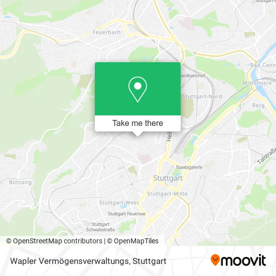 Карта Wapler Vermögensverwaltungs