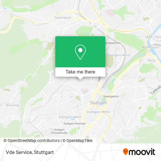 Карта Vde Service
