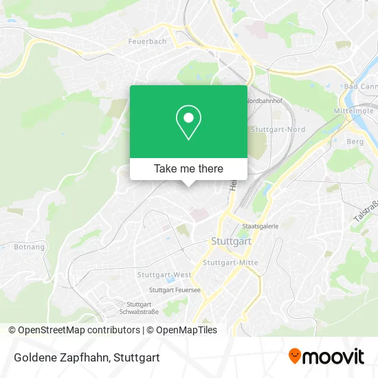 Карта Goldene Zapfhahn