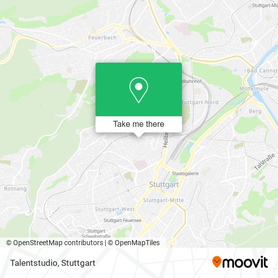 Talentstudio map