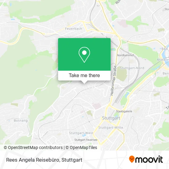 Карта Rees Angela Reisebüro
