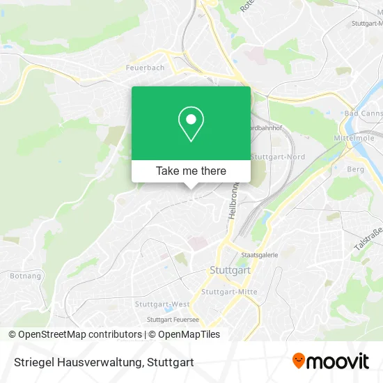 Карта Striegel Hausverwaltung