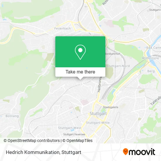 Карта Hedrich Kommunikation