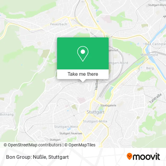 Карта Bon Group: Nüßle