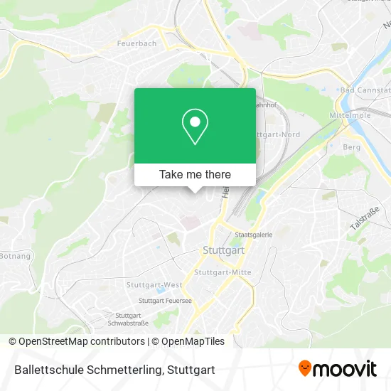 Карта Ballettschule Schmetterling