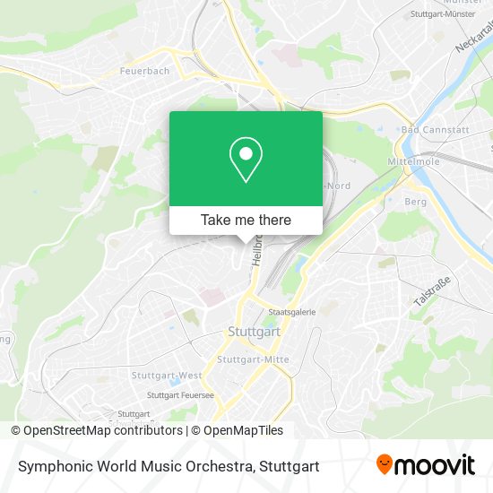 Карта Symphonic World Music Orchestra
