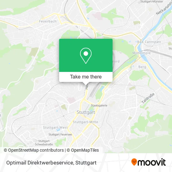 Карта Optimail Direktwerbeservice