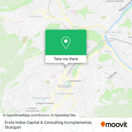 Erste Imbw Capital & Consulting Komplementär map