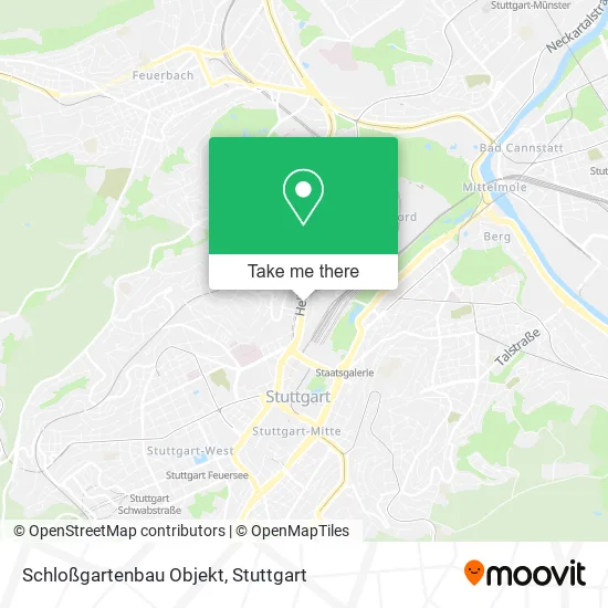 Карта Schloßgartenbau Objekt