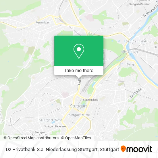 Карта Dz Privatbank S.a. Niederlassung Stuttgart