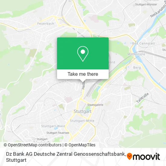 Карта Dz Bank AG Deutsche Zentral Genossenschaftsbank